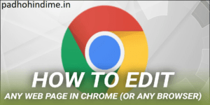 Read more about the article Easily Edit Any Web Page on your Browser