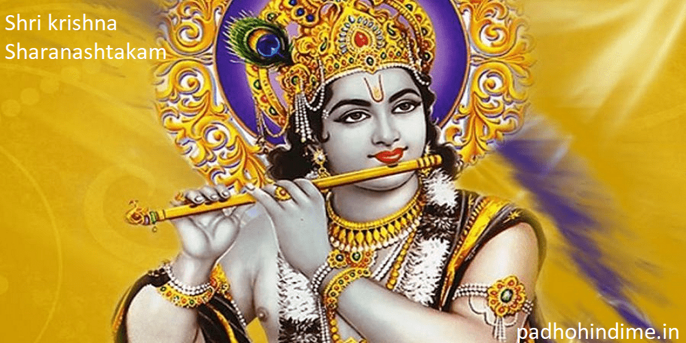 You are currently viewing Shri krishna Sharanashtakam (श्रीकृष्ण शरणाष्टक)